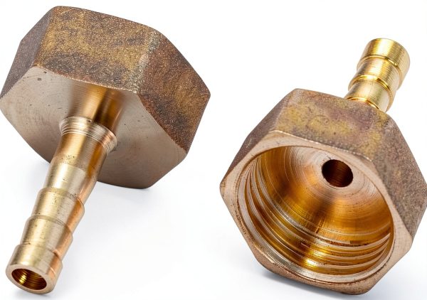 Brass Barb Fitting uxcell Quick Connect Industrial Use-1