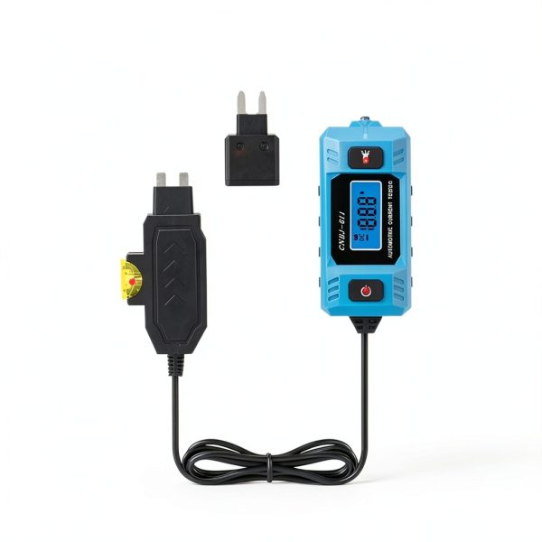MEKUTV Automotive Current Tester Backlit LCD Display Grip-7