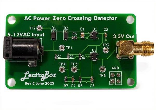 Lectrobox Zero Crossing Detector Compact AC Signal Analyzer-0