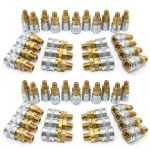 Foster Brass Male Coupler 50pc Heavy Duty USA Made-0