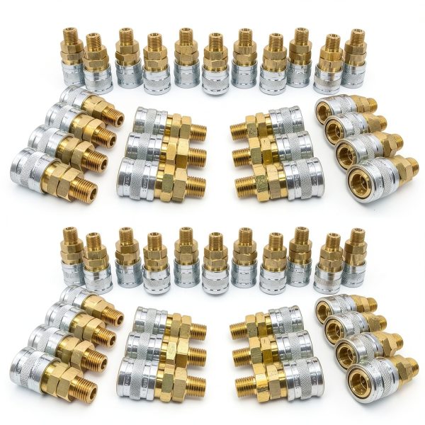 Foster Brass Male Coupler 50pc Heavy Duty USA Made-0