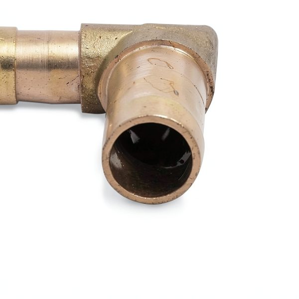 Brass T Shaped Hose Barb Fitting 3 Way Industrial uxcell-1