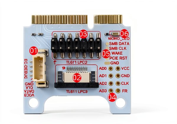 YWBL-WH Motherboard Analyzer Diagnostic Card PCI E LPC-3