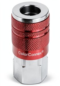 Legacy Red Coupler FNPT 8-Pack Alloy Steel Aluminum Fittings-0