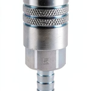 Generic Steel Quick Connect Barbed Fitting Chrome Industrial-0