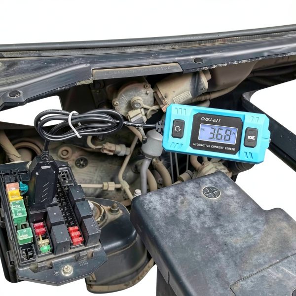 MEKUTV Automotive Current Tester Backlit LCD Display Grip-3