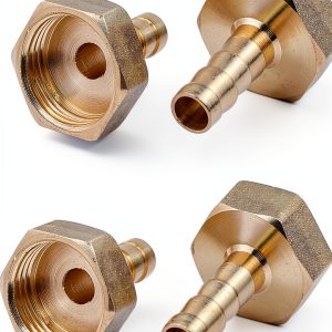 uxcell Brass Barbed Fittings Quick Connect Industrial-0