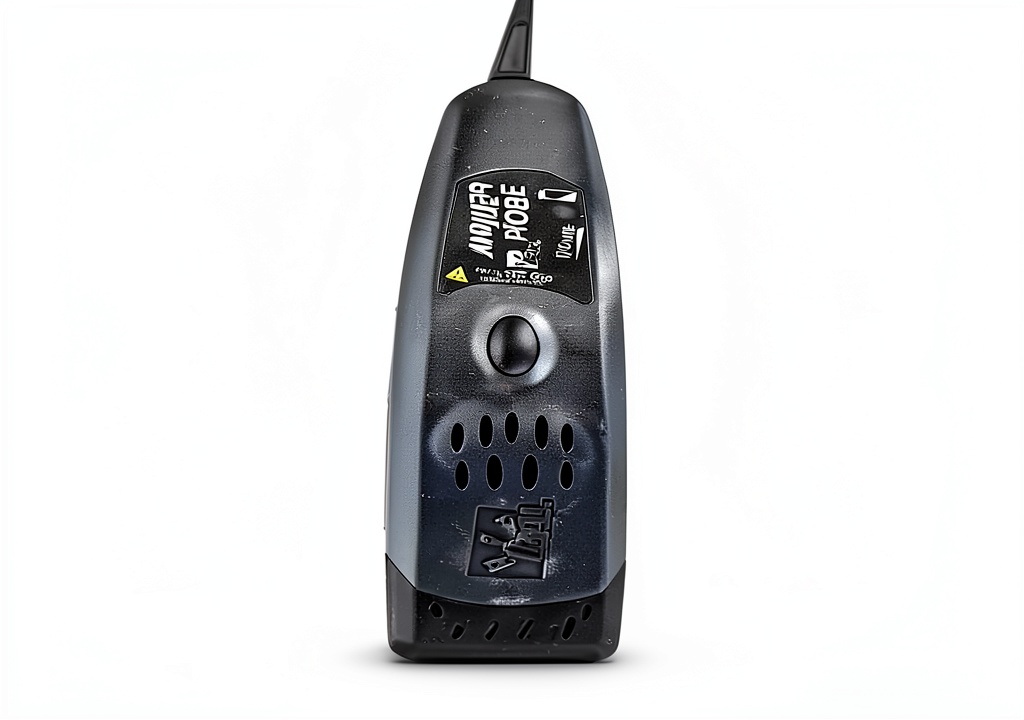 IDEAL Compact Voltmeter displaying wire tracing in a workshop