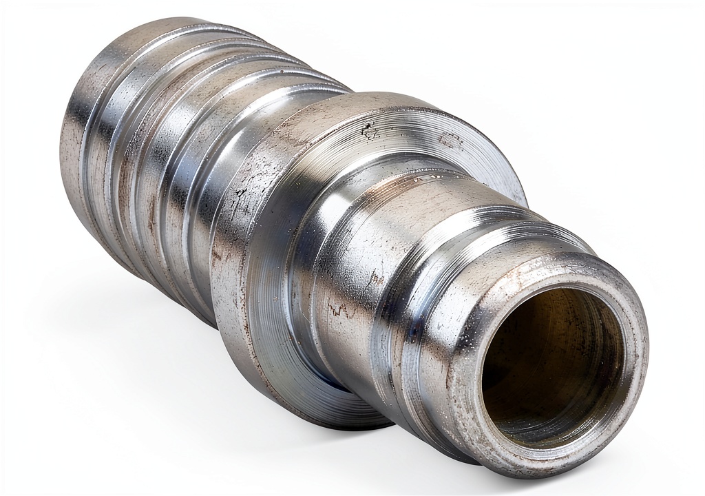 Parker quick connect air coupling installed in a pneumatic system