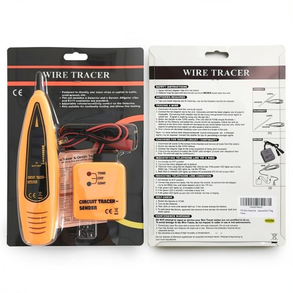 PTE Wire Tracer Circuit Analyzer Adjustable Sensitivity Tool-7