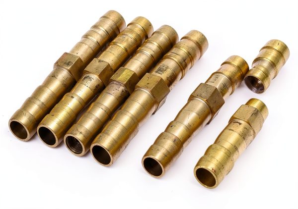 Brass Barb Fittings uxcell Pneumatic Hose Connectors 6mm-0