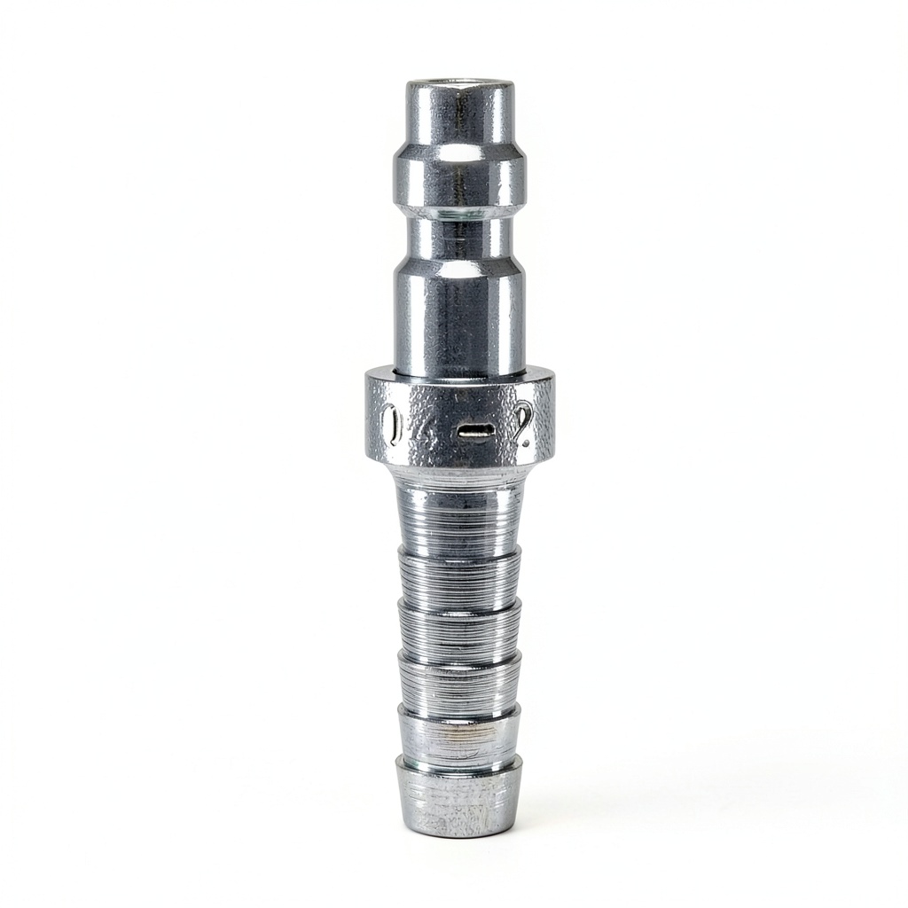 Foster 04-2 quick-connect barbed fitting in an industrial setting