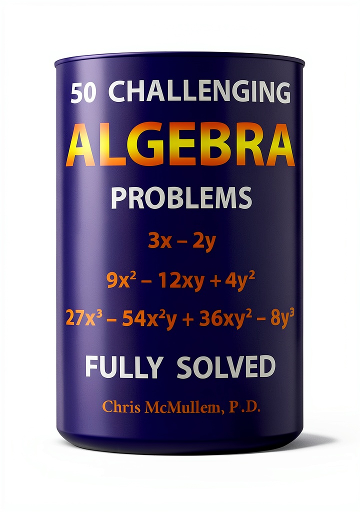 'Algebra eBook open on a tablet showing interactive examples'