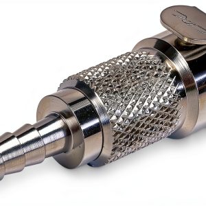 Colder Products Brass Shut Off Barbed Inline Coupler-0