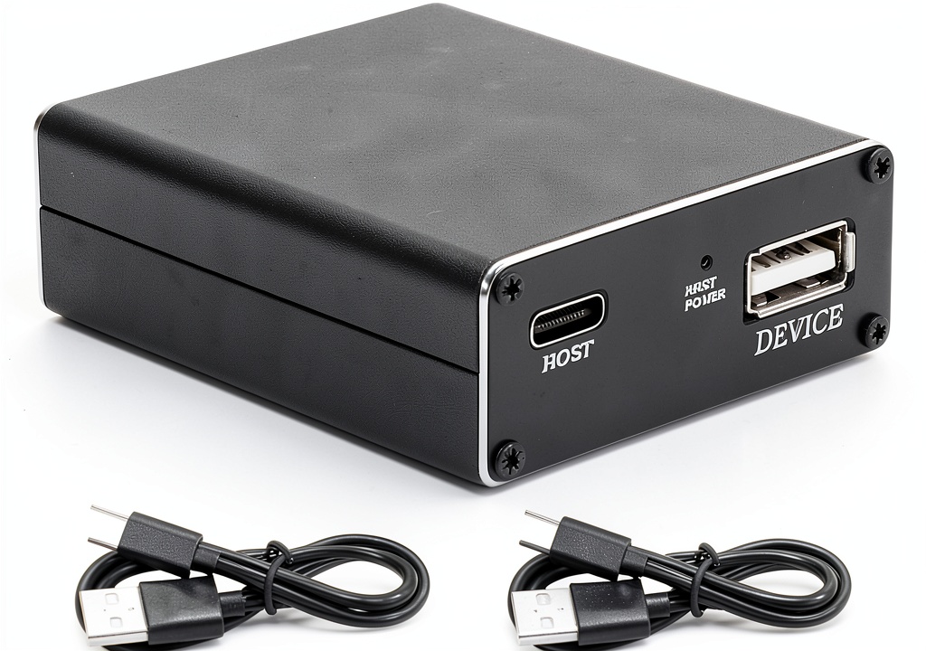 'Dotexion USB Sniffer in use on a workstation'