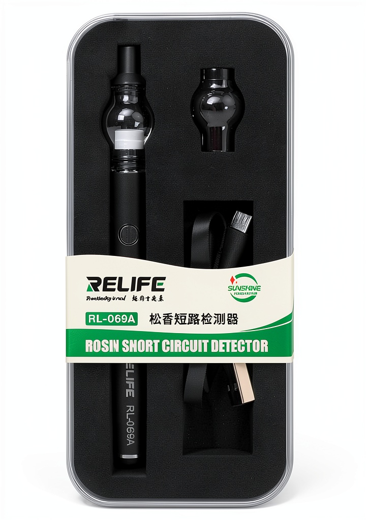 Anlab Rosin Detector displaying its compact design and glass cover