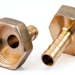 Uxcell Brass Barb Fitting 8mm Hose 12 BSP Thread Coupling-0