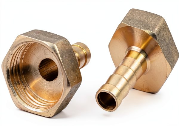 Uxcell Brass Barb Fitting 8mm Hose 12 BSP Thread Coupling-0