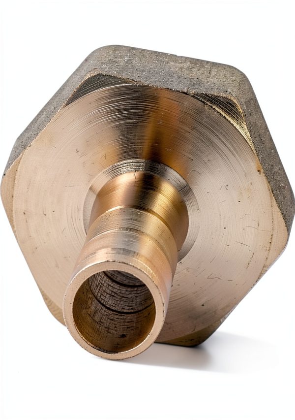 Uxcell Brass Barb Fitting 8mm Hose 12 BSP Thread Coupling-1