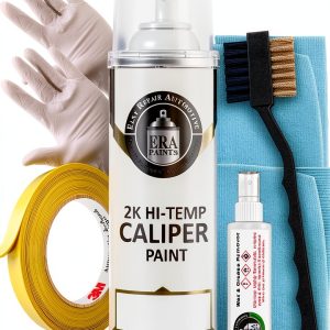 Black 2K Spray Paint ERA Paints Chip Resistant-0