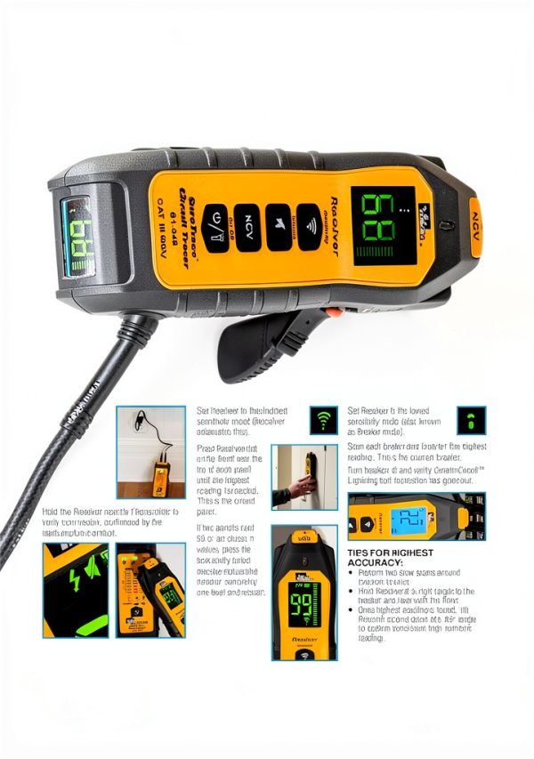 IDEAL Circuit Tracer 600V AC/DC ETL Certified CAT III-9