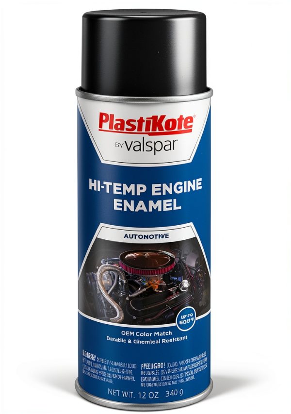 PlastiKote Engine Paint Heat Resistant High Temp-0