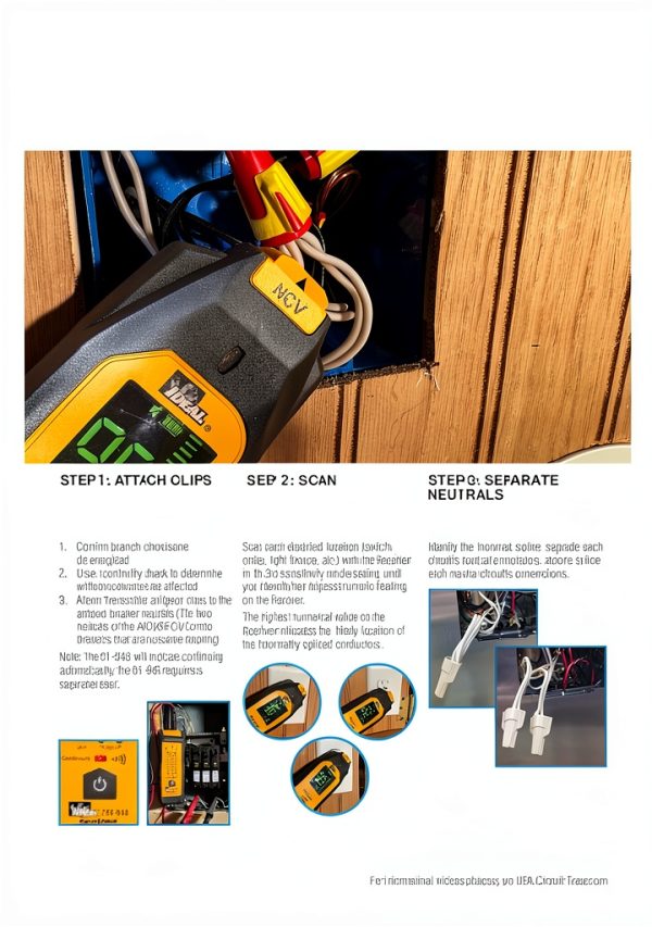 IDEAL Circuit Tracer 600V AC/DC ETL Certified CAT III-11