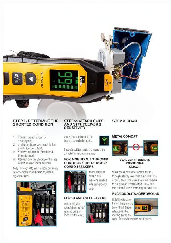 IDEAL Circuit Tracer 600V AC/DC ETL Certified CAT III-10