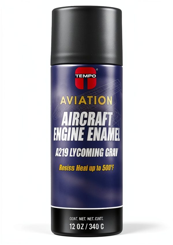 Generic Lycoming Gray Aircraft Engine Enamel Paint-0