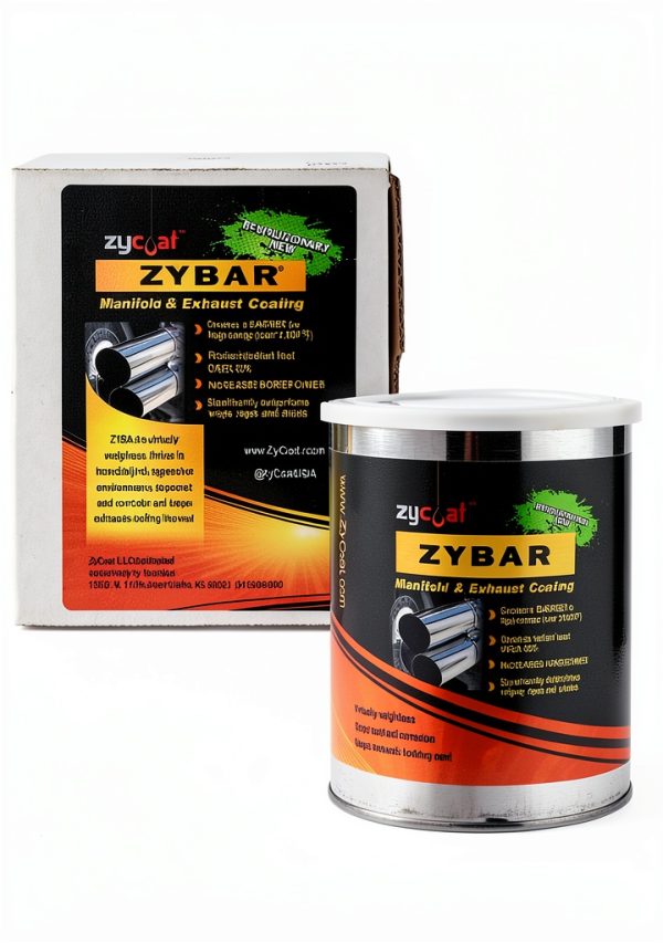 ZyCoat ZyBar High Temperature Paint Midnight Black 32oz 2‑Pack-1