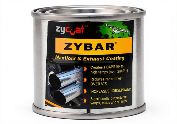 ZyBar High Temperature Paint Midnight Black 4 Ounce Engine Coating-0