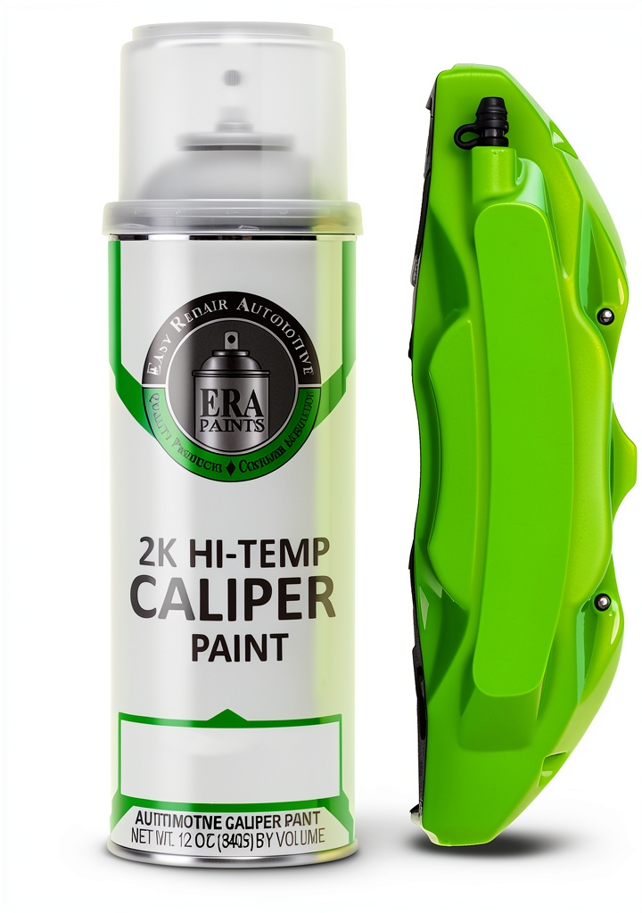 Installing ERA Paints Green 2K Gloss Spray Paint 12 Ounce Chip Resistant on a wooden workbench