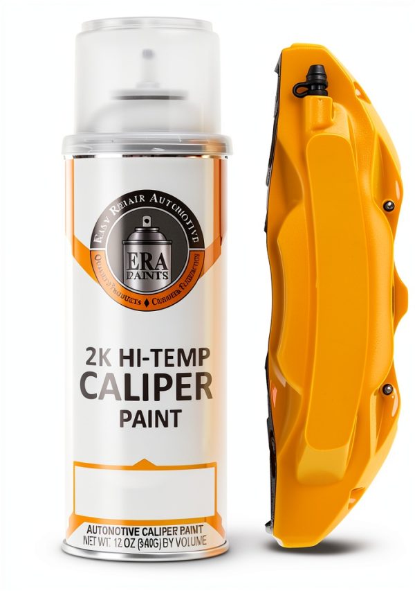 ERA Paints Orange 2K Spray Paint 12oz Gloss Chip Resistant High Temp-0