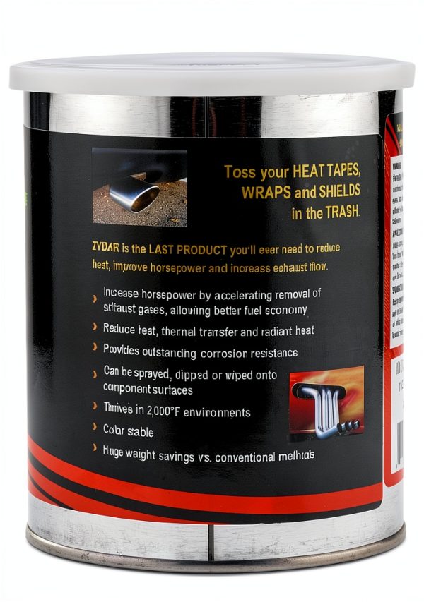 ZyCoat High Temperature Engine Paint 32 Fl Oz Satin Finish-3