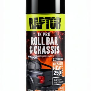 RAPTOR 1K Roll Bar and Chassis Paint Satin Black 10 Ounce Tough Enamel-0
