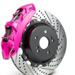 Pink Brake Caliper Paint by TOUCHUP KING High Gloss 12 oz Aerosol-0