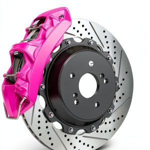 Pink Brake Caliper Paint by TOUCHUP KING High Gloss 12 oz Aerosol-0