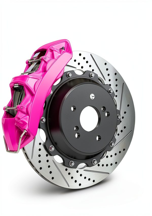 Pink Brake Caliper Paint by TOUCHUP KING High Gloss 12 oz Aerosol-0