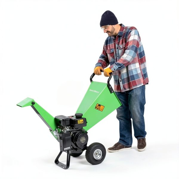 R30 Wood Chipper 7HP Gas Powered Shredder GARDENBEAUT 3" Max Cutting-6