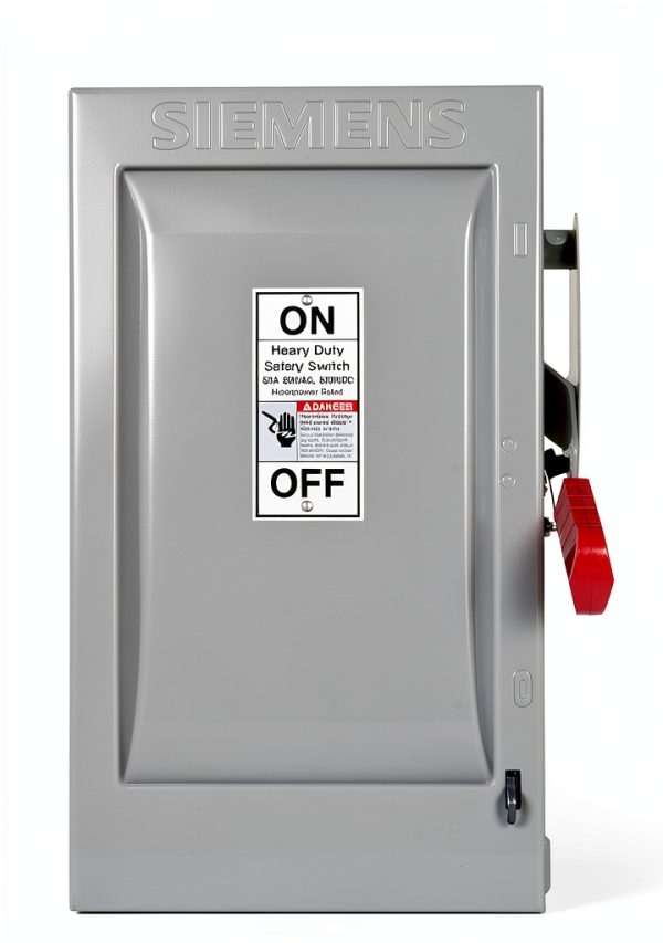 Siemens HF362 60A 3‑Pole 600V Fused Heavy‑Duty Safety Switch-0