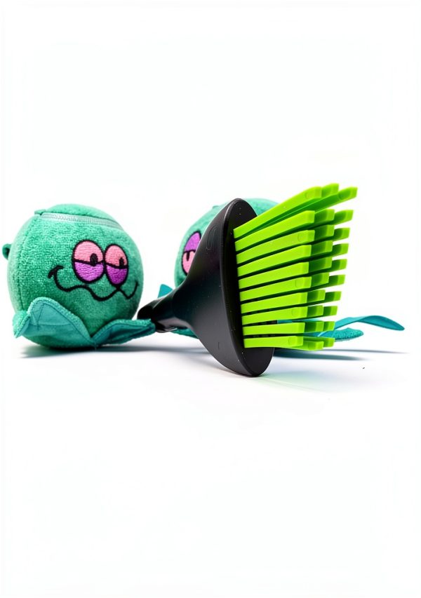 Angler Trimming Brush Nug Ninja Bud Tool – Durable Green/Black Plastic-2