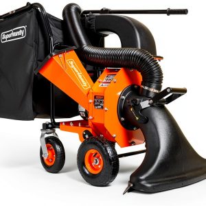 Leaf Vacuum & Wood Chipper SuperHandy 7HP 209CC with 6 Bushel Bag-0