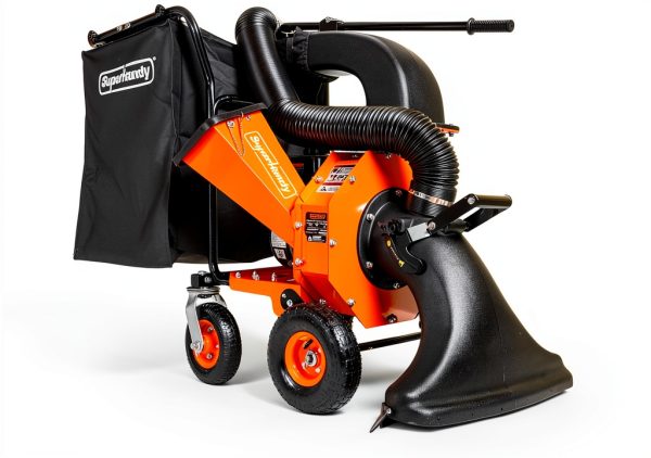 Leaf Vacuum & Wood Chipper SuperHandy 7HP 209CC with 6 Bushel Bag-0