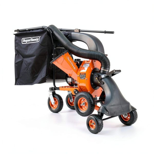 Leaf Vacuum & Wood Chipper SuperHandy 7HP 209CC with 6 Bushel Bag-6