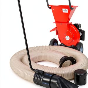 G Wood Chipper Shredder Mulcher Leaf Vacuum Kit 4" x 10ft Durable-0