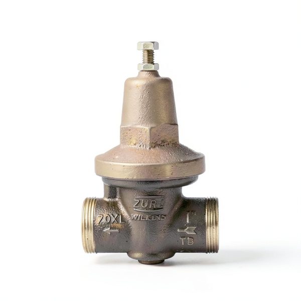 Zurn Wilkins 1-70XLDU 1" 70XL Pressure Reducing Valve with Double Union FNPT Connection-0