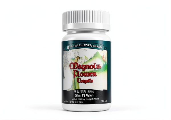 Magnolia Flower Teapills 3 Pack - MayWay 3315 Xin Yi Wan - 200 Pills-0