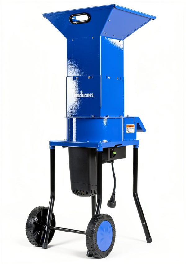Leaf Mulcher Shredder Electric by Landworks 11 inch Green Heavy Duty-0