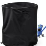 Universal Wood Chipper Shredder Mulcher - Black Waterproof Dustproof-0