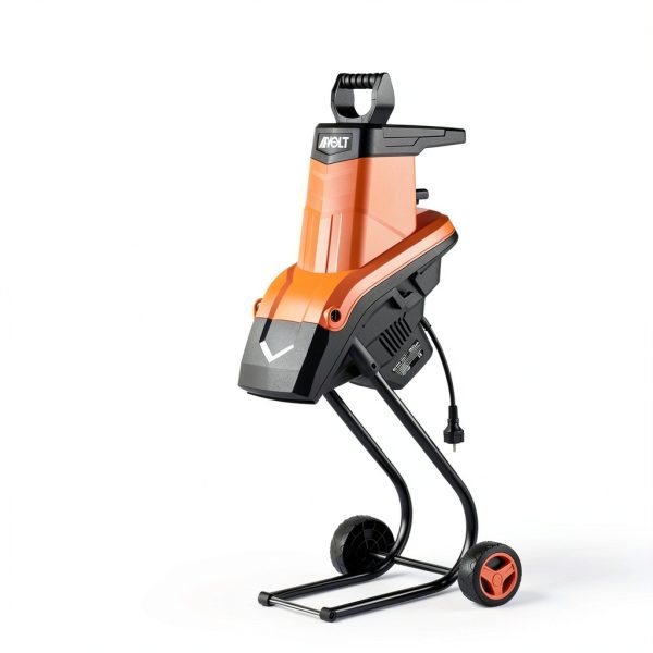 Wood Chipper AIVOLT Electric 15Amp Shredder 1.8 Inch Capacity with 50L-6